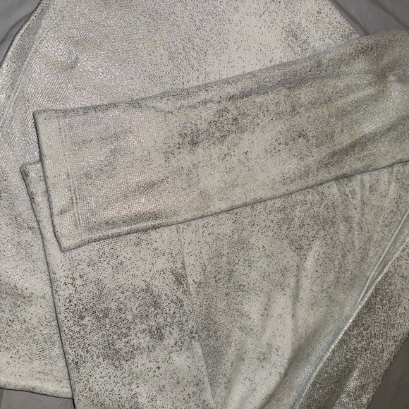 NWT ZARA EXPOSED SHOULDER METALLIC SWEATER/M - Picture 14 of 14